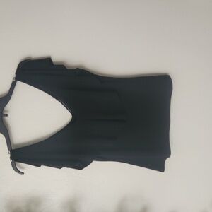 Split sleeve, ruffle shirt